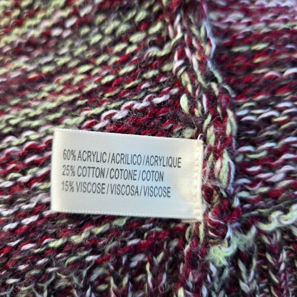 Y2K Shrug Cardigan Womens S Crochet flowers Fairy Cottage Grunge Boho Rave - Picture 8 of 8